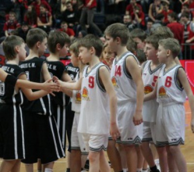 Jaunųjų Š.Marčiulionio krepšinio akademijos krepšininkų kovos „Siemens“ arenoje