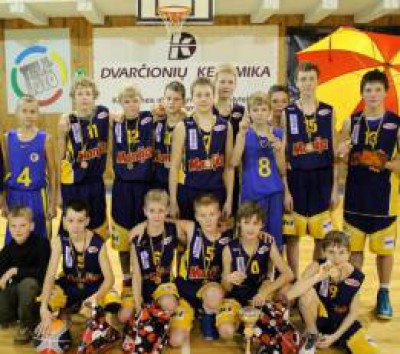 Š.Marčiulionio KA komanda triumfavo tarptautiniame vaikų turnyre „Vilnius 2014“
