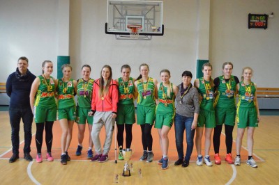 Jaunių U18 merginų B diviziono čempionės – Biržų sporto centras
