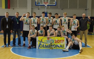 U14 berniukų čempionato laimėtojai – Sostinės KM (FOTO, VIDEO)