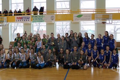 Merginų U14 čempionato B diviziono nugalėtojomis tapo Biržų SC komanda