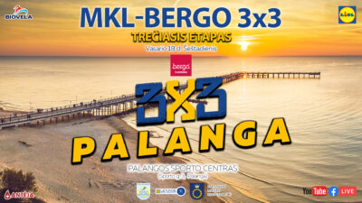 MKL-BERGO 3×3 čempionato reguliaraus sezono finišas – Palangoje
